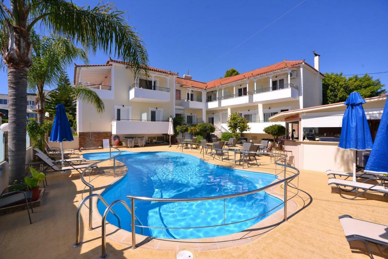 Theoxenia Hotel Apartments Chrani Eksteriør billede